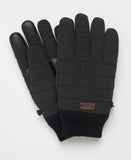 Barbour Banff Quilted Gloves - Black