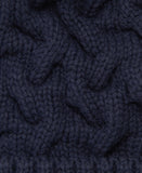 Barbour Gainford Cable Beanie - Navy