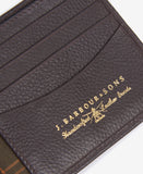 Barbour Amble Leather Billfold Wallet - Dark Brown