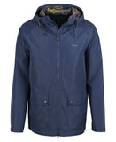 Barbour Hooded Domus Waterproof Jacket - Navy Classic