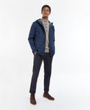 Barbour Hooded Domus Waterproof Jacket - Navy Classic