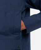 Barbour Hooded Domus Waterproof Jacket - Navy Classic