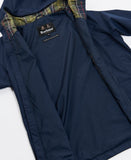 Barbour Hooded Domus Waterproof Jacket - Navy Classic