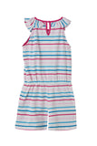 Lighthouse Penelope Playsuit - Teal Pink Stripe