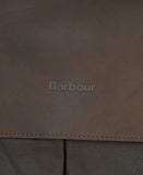 Barbour Wax And Leather Briefcase - Olive