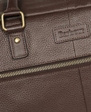 Barbour Highgate Leather Holdall - Brown