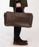 Barbour Highgate Leather Holdall - Brown