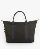 Barbour Highfield Canvas Holdall - Navy/Olive