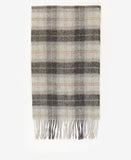 Barbour Tartan Lambswool Scarf - Greystone