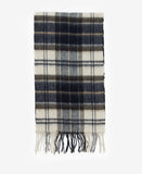 Barbour Tartan Merino Cashmere Wool Scarf - Autumn
