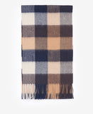 Barbour Large Tattersall Lambswool Scarf - Autumn