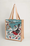 Seasalt Jute Shopper - Porthcurno Robin Bisque*