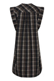 Pulz Ingrid Waistcoat - Black Check