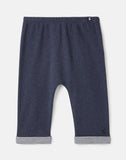 Joules Grove Organically Grown Cotton Trousers - Navy Cow